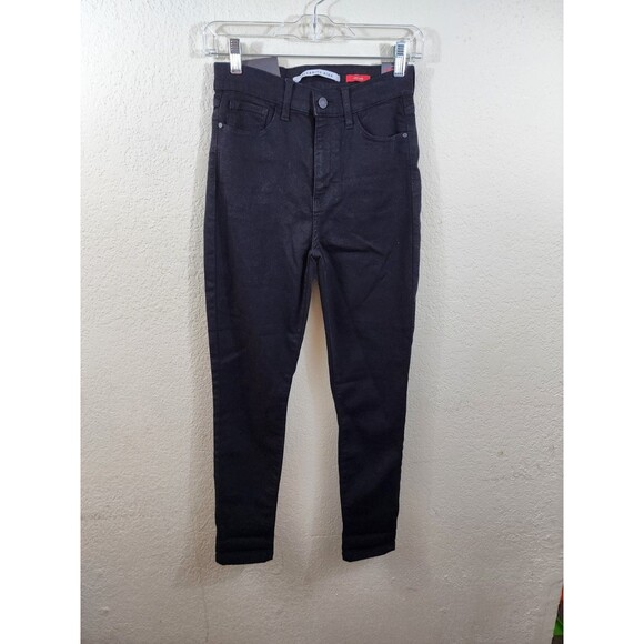 Celebrity Pink The Deb Juniors Size 5/27 Black High Rise Skinny Jeans - Picture 1 of 8